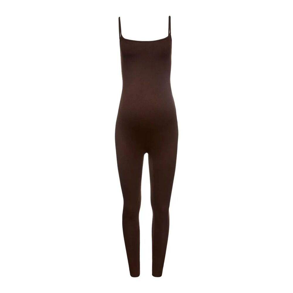New BUMPSUIT The Kate Maternity Unitard Jumpsuit in Color Chocolate Size XS